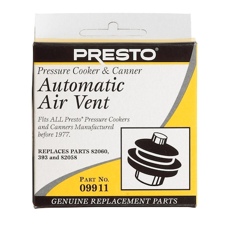 National Presto Presto Rubber Pressure Cooker Automatic Air Vent 09911